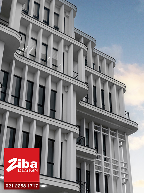 اجرای نمای کامپوزیت پردیس